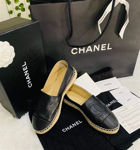 chanel esperdrilles|authentic chanel espadrilles for sale.